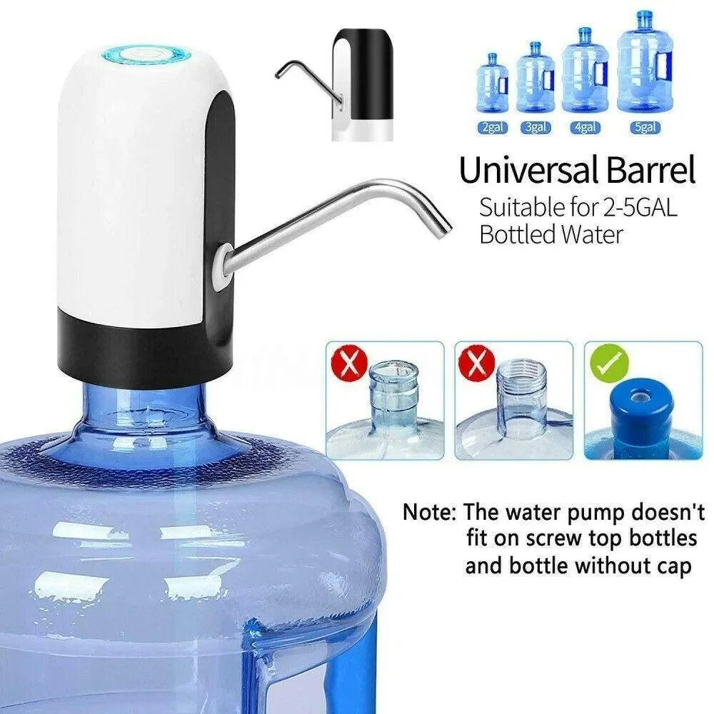 Automatic Water Dispenser Pump – Wireless USB Rechargeable Electric Suction Pump