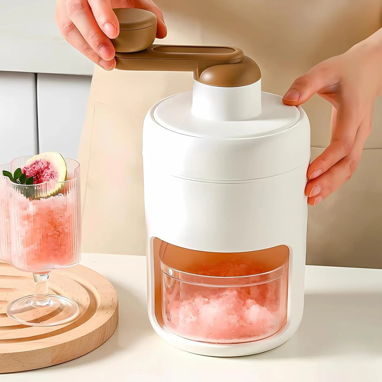 Manual Ice Crusher – Your Go-To Tool for Quick, Fresh & Fluffy Shaved Ice