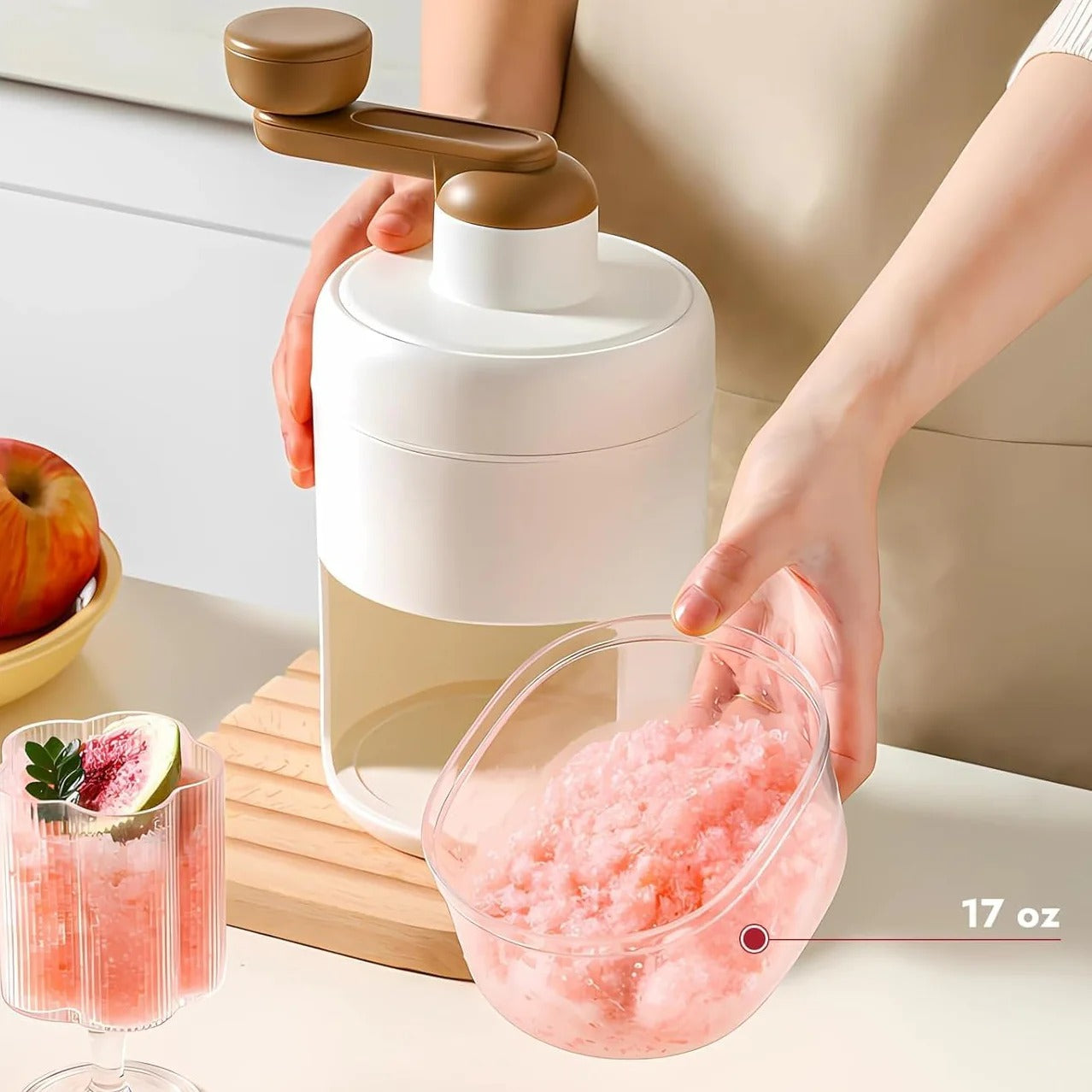 Manual Ice Crusher – Your Go-To Tool for Quick, Fresh & Fluffy Shaved Ice