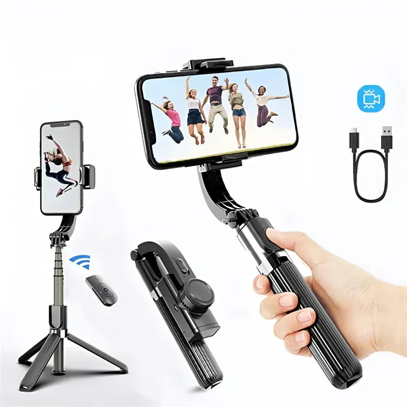 L08 Tripod Handheld Gimbal Stabilizer Selfie Stick