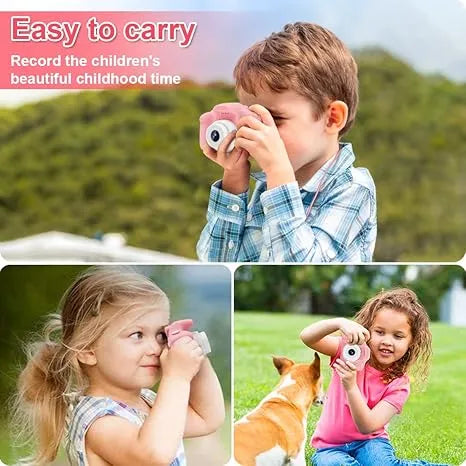 HD Digital Kids Camera with Fun Modes, Rechargeable Battery & Durable Child-Friendly Design