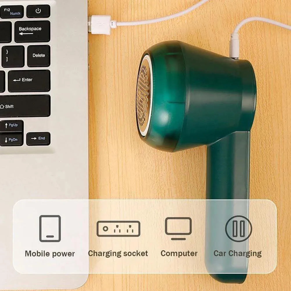 USB Rechargeable Electric Lint Remover – Powerful Fabric Shaver for Clothes & Sweaters |Portable & Durable
