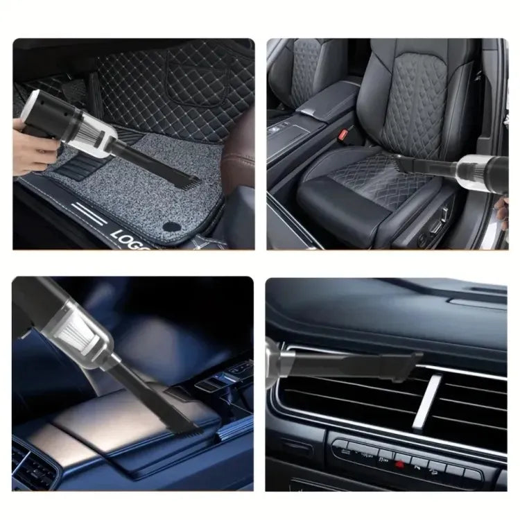Portable Vacuum Cleaner – 3-in-1 USB Charging Strong Suction – For Car, Home & Desktop – Compact Dust Remover