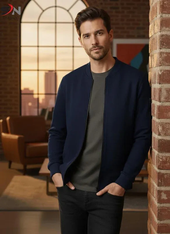 Men's zip style Bomber Jacket