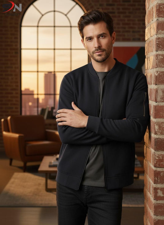 Men's zip style Bomber Jacket