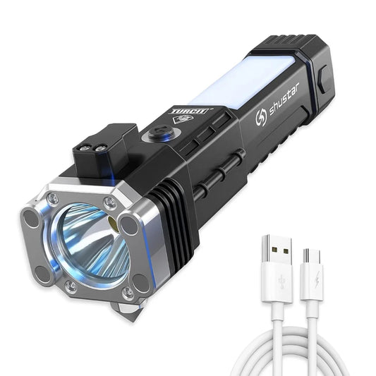 Rechargeable Multifunctional LED Torch