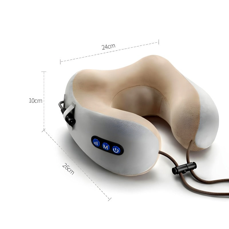 Compact And Versatile Electric U-Shaped Massage Pillow