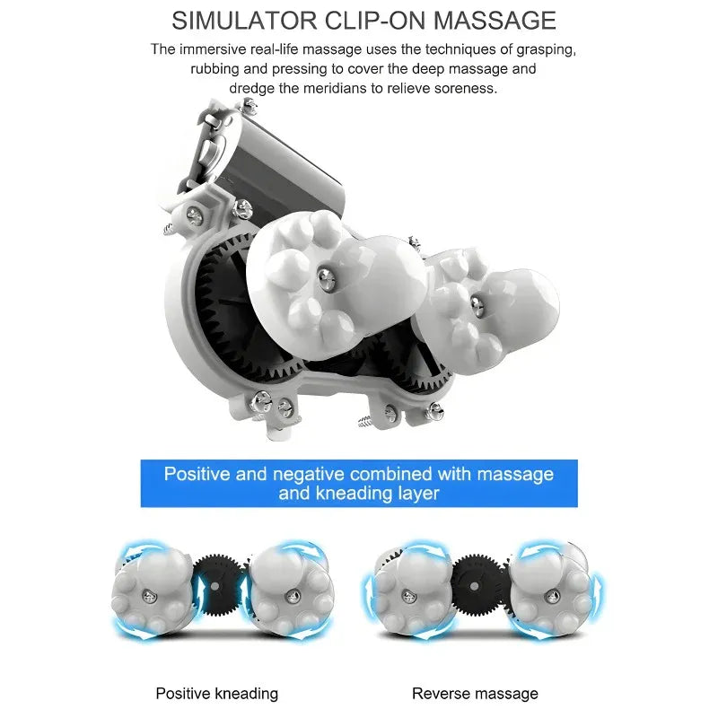 Compact And Versatile Electric U-Shaped Massage Pillow