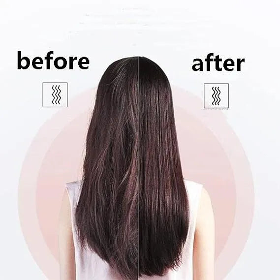 Hair Straightener Comb Brush for Men & Women – PTC Heating, Anti-Scald, Fast Heat-Up, Ionic Smoothing Electric Hair Brush