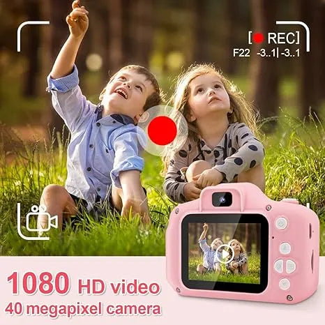 HD Digital Kids Camera with Fun Modes, Rechargeable Battery & Durable Child-Friendly Design