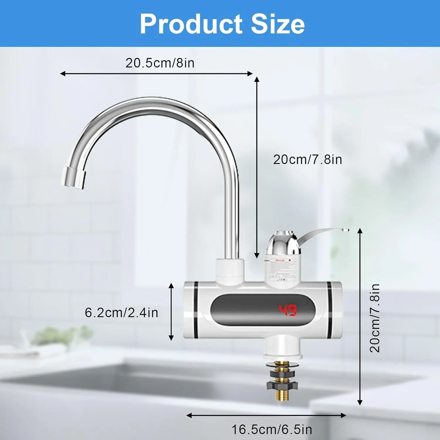Instant Hot Water Tap – Electric Instant Heating Water Heater Faucet