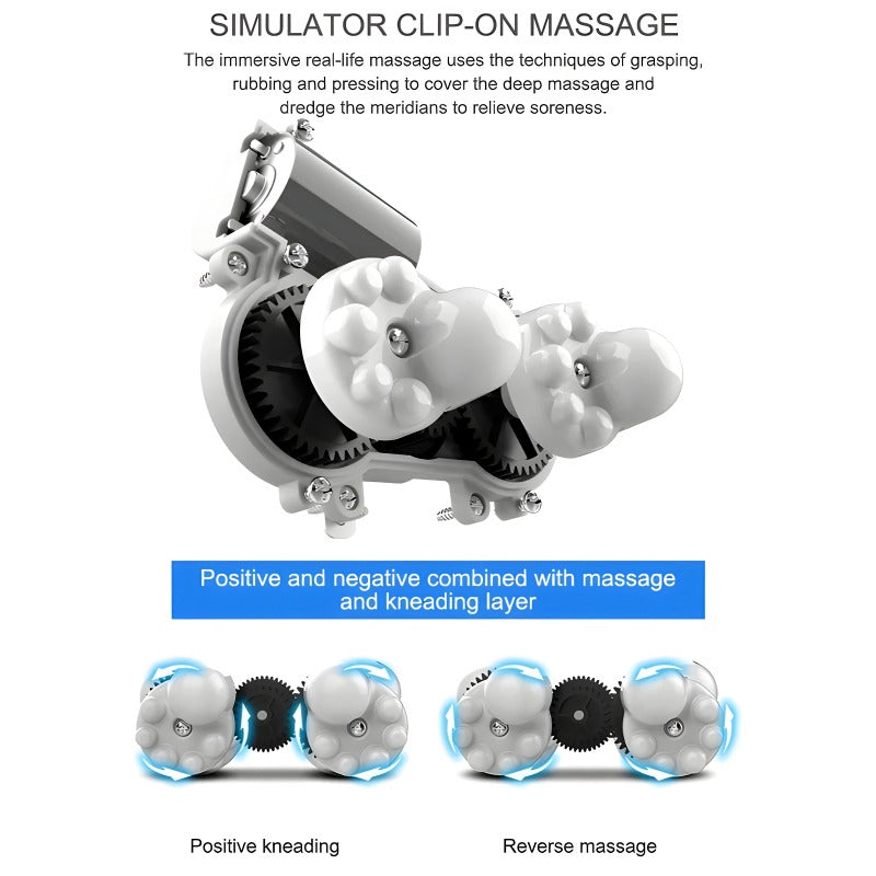 Compact And Versatile Electric U-Shaped Massage Pillow